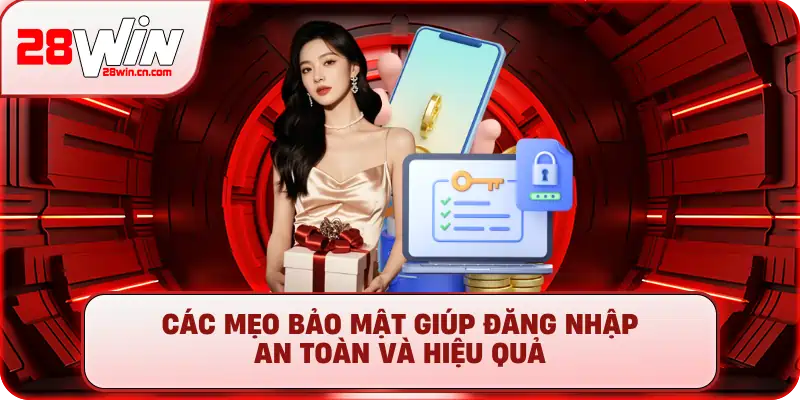 Đăng Nhập 28Win - Link Chính Thức Và Hướng Dẫn An Toàn 4 Các mẹo bảo mật giúp đăng nhập an toàn và hiệu quả