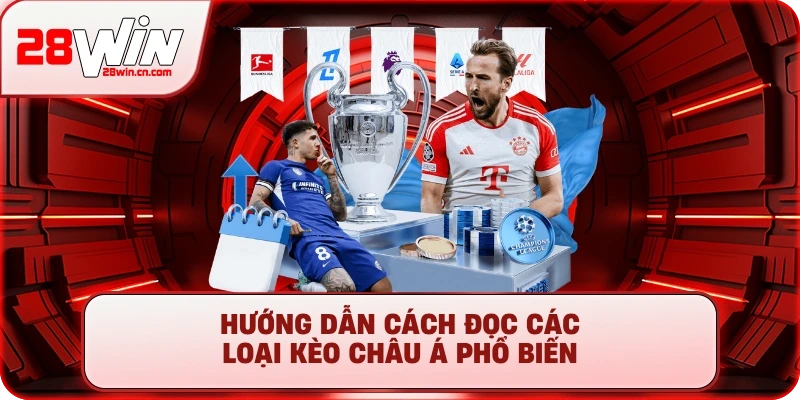 Kèo Châu Á - Hướng Dẫn Đọc & Soi Kèo Chuẩn 2025 Tại 28Win 2 Hướng dẫn cách đọc các loại Kèo Châu Á phổ biến